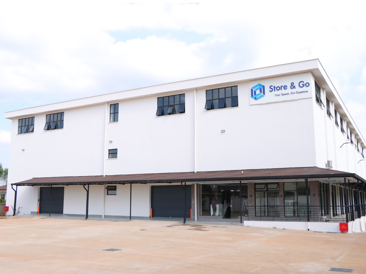 Modern secure storage facility exterior